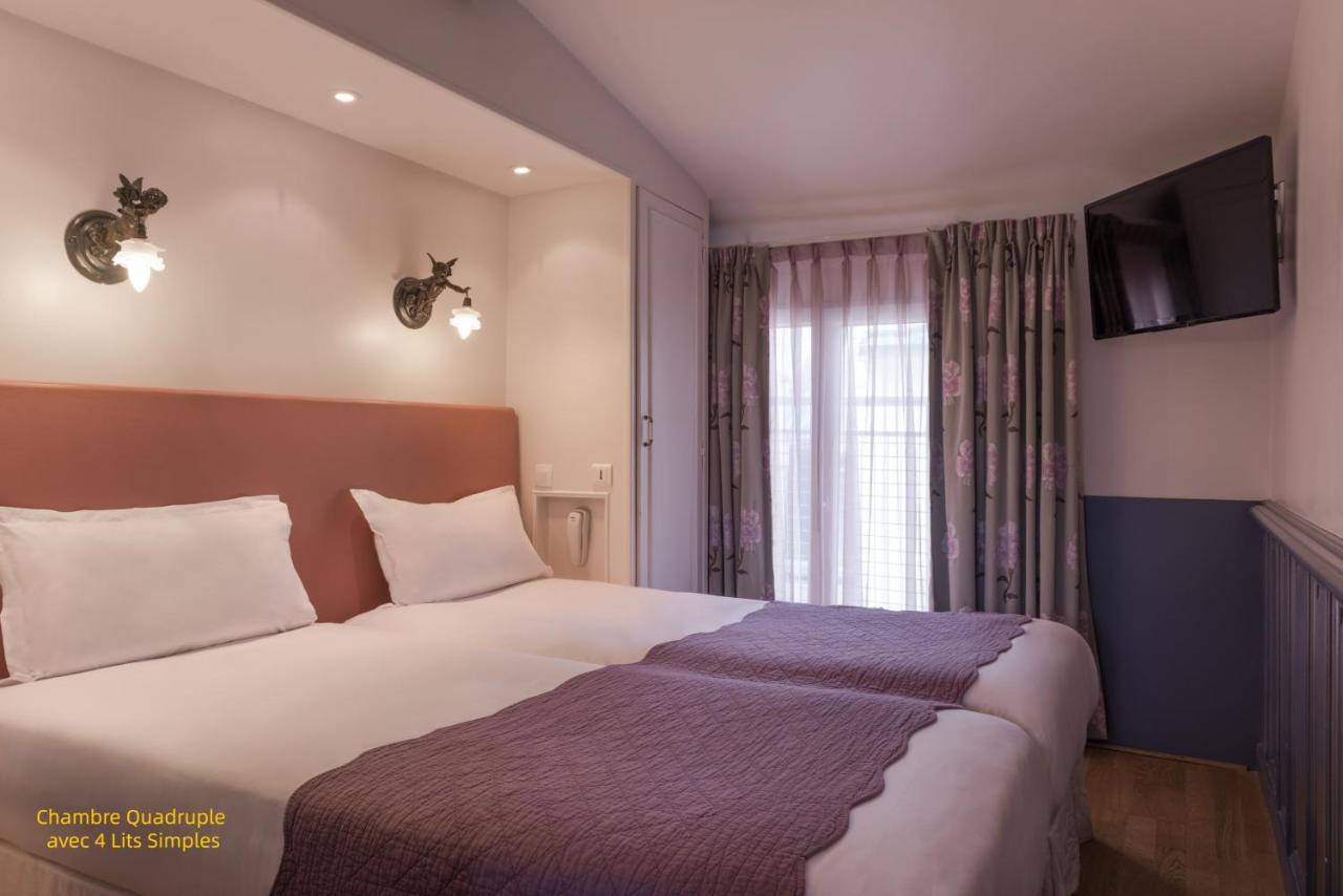 Chambre Quadruple avec 4 Lits Simples